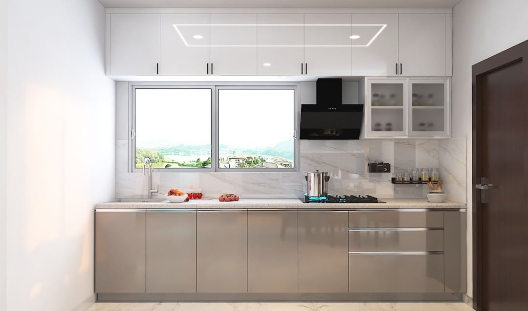 Straight-Line Kitchen