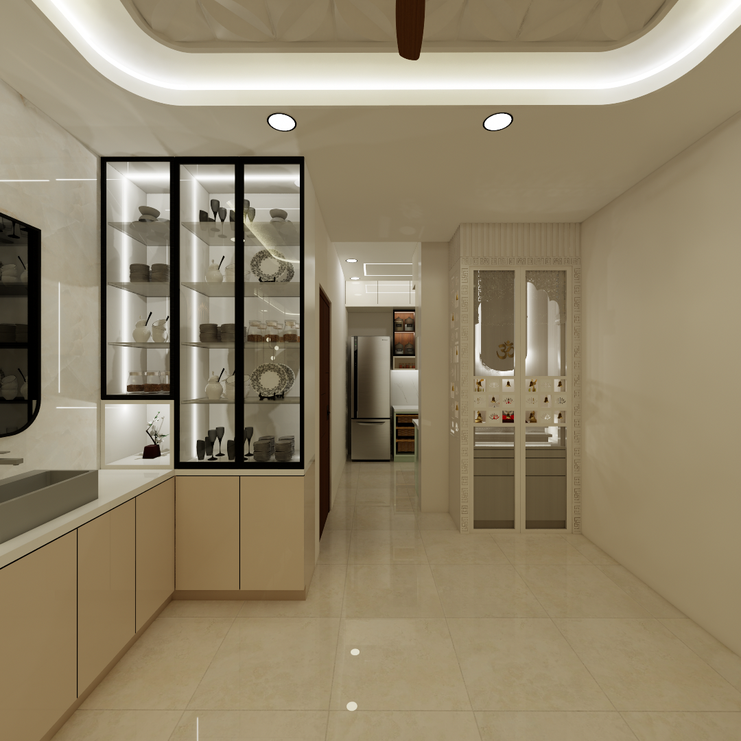 crockery unit design