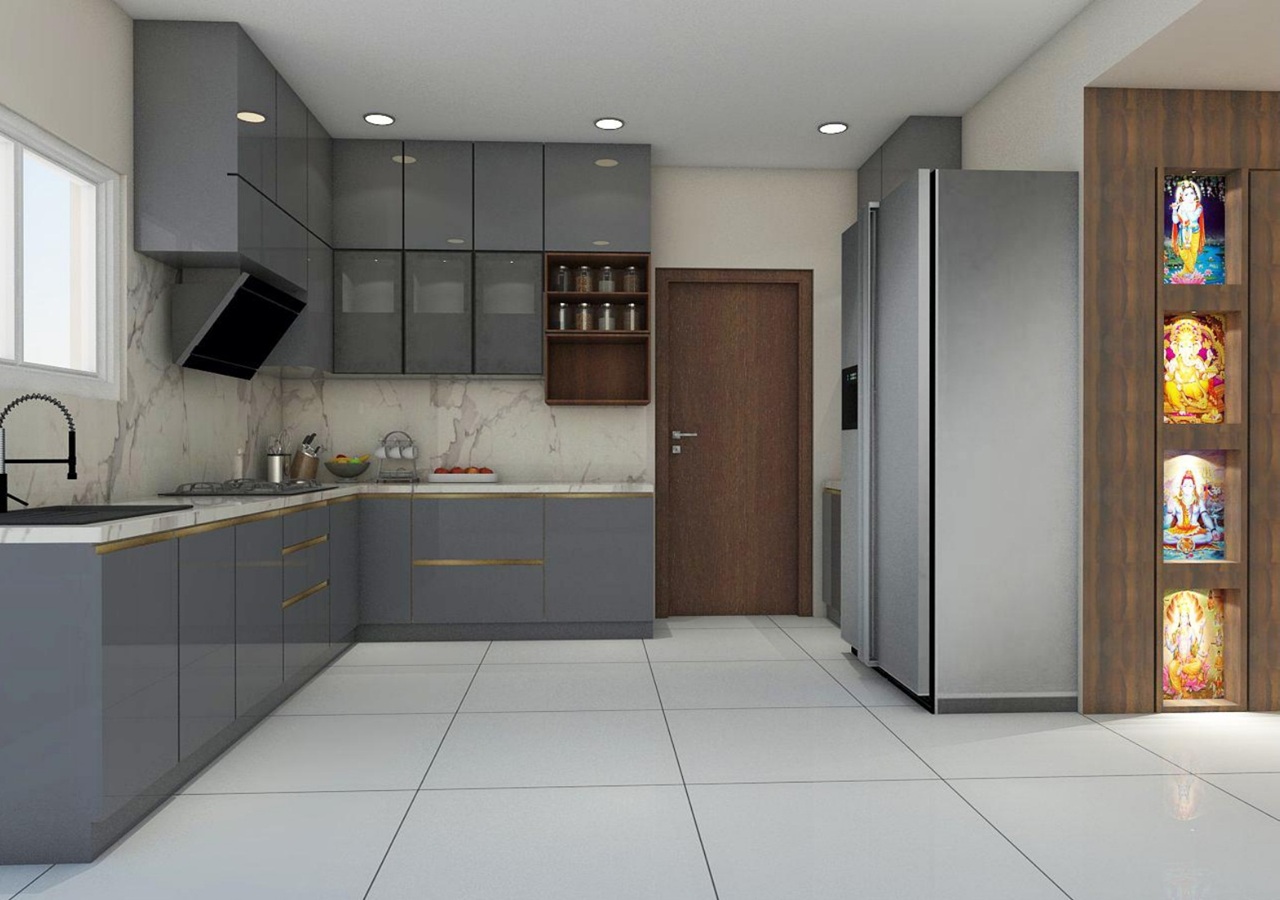 open kitchen design